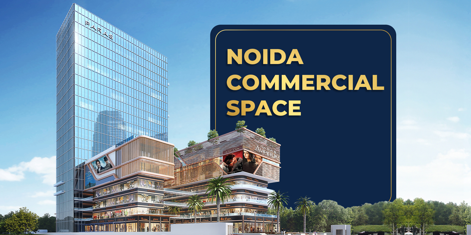 Commercial property for sale in Noida | Paras Avenue